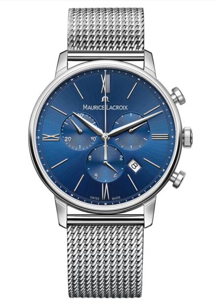 Review Maurice Lacroix Eliros Chronograph EL1098-SS002-410-1 replicas watches